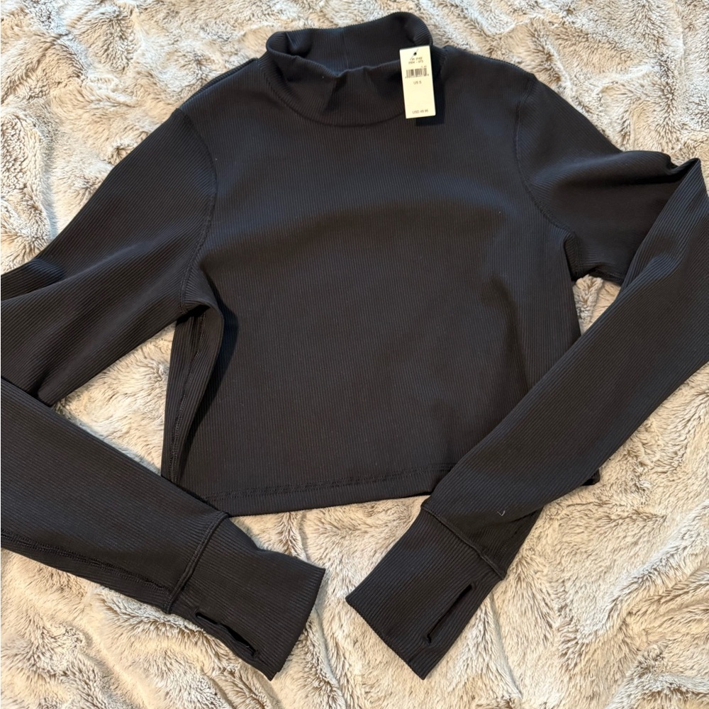 Black Long Sleeve Women's Top